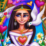 DALL·E 2022-10-07 21.24.25 - A realistic painting of a beautiful smiling Egyptian princess wit...png